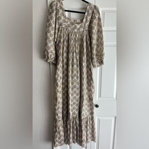 d heart d | square neck maxi dress